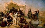 Leon Cogniet The 1798 Egyptian Expedition Under the Command of Bonaparte oil painting on canvas